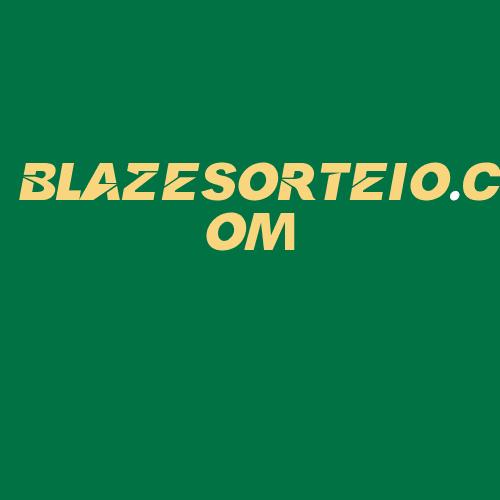 Logo da BLAZESORTEIO